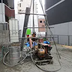 ボーリング調査(標準貫入試験)