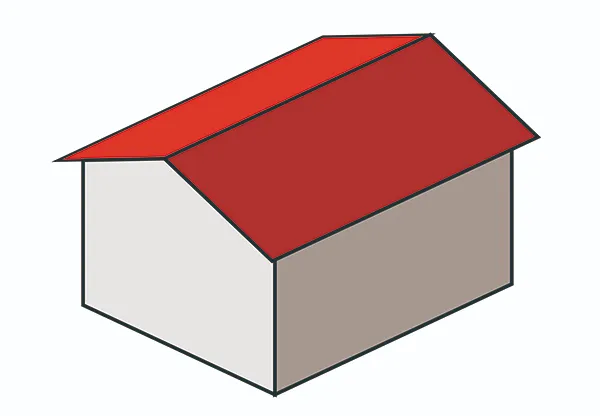 切妻(きりづま)屋根