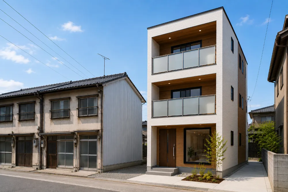 テラスハウス・連棟住宅は建て替えできる?建て替え時の注意点を分かりやすく解説